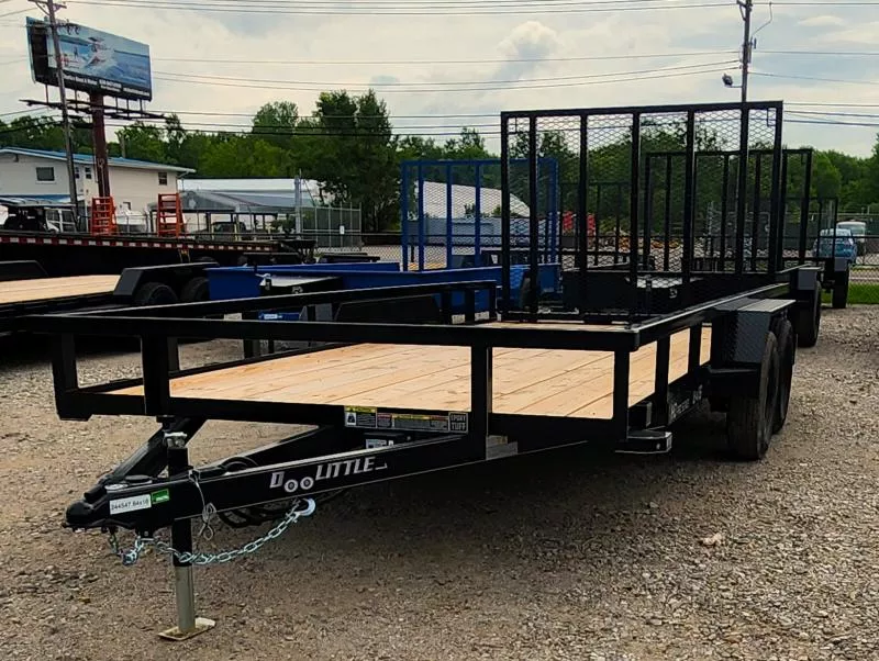 2025 Doolittle Trailer Mfg 84x16 Square-Top Utility Trailer