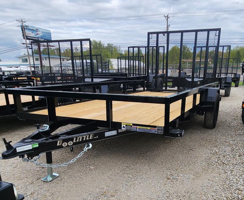 2025 Doolittle Trailer Mfg 77X14 Square-Top Utility Trailer