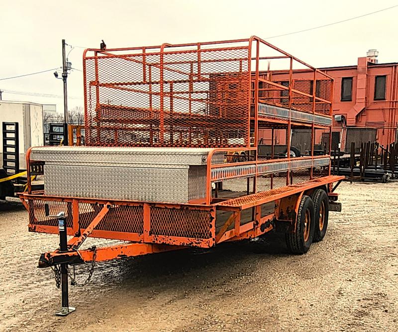 2007  77x16 Scaffolding Utility Trailer