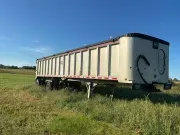 Spread axle frameless End Dump