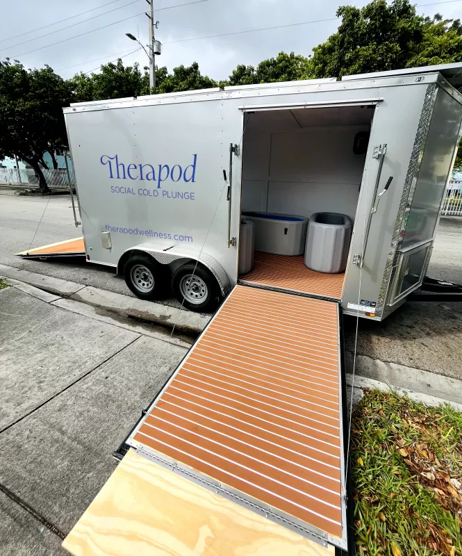 Like new trailer with full solar grid