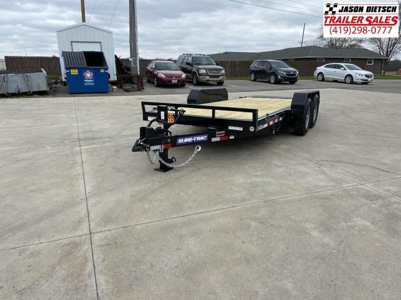 2022 Sure-Trac 7x18 Tilt Bed Open Car Hauler 14K 2022 Sure-Trac 7x18 Tilt Bed Open Car Hauler 14K