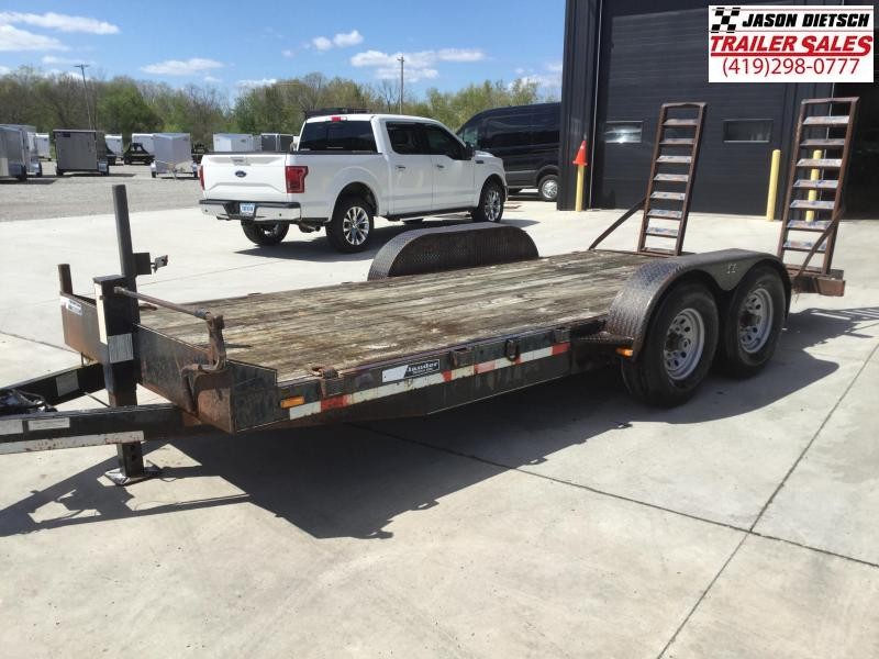 2004 MAC LANDER 83x16 Equipment Hauler Trailer 14K 2004 MAC LANDER 83x16 Equipment Hauler Trailer 14K