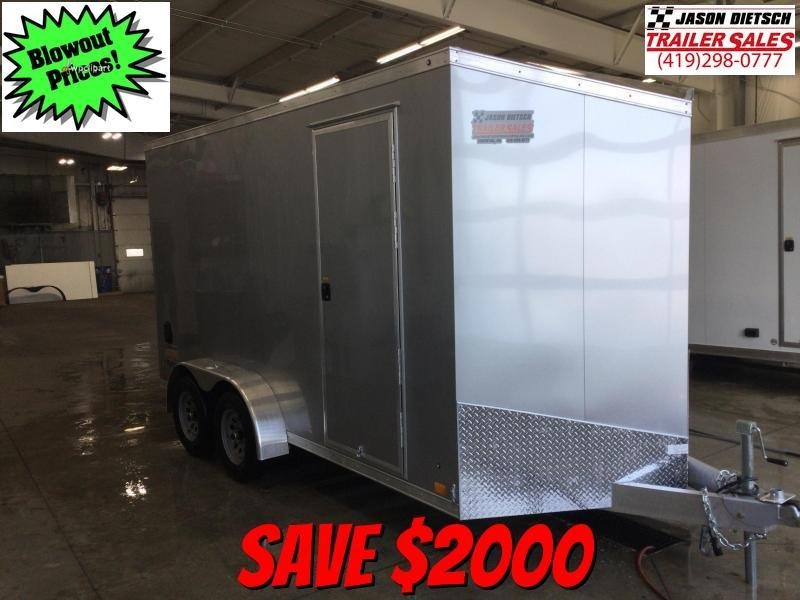 2022 ATC 7X14 All Aluminum Wedge Nose Cargo Trailer 7K 2022 ATC 7X14 All Aluminum Wedge Nose Cargo Trailer 7K