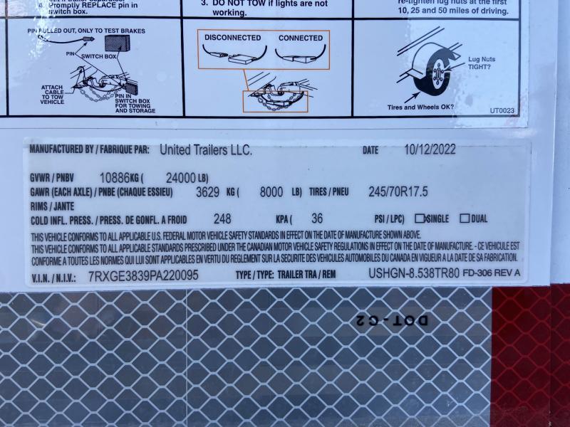 new Car Haulers / Racing Trailers United Trailers  for sale, in Edgerton, OH Thumbnail 35