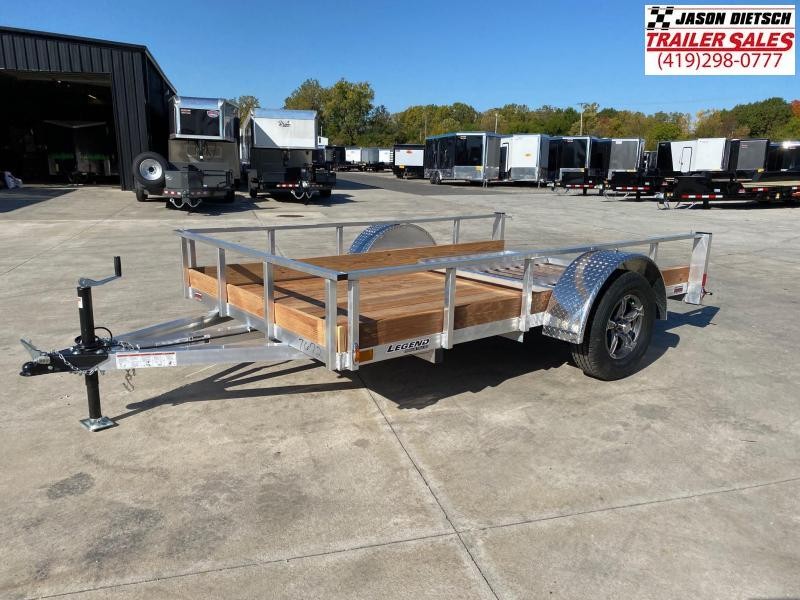 2021 Legend Manufacturing 6X10 ALUMINUM Utility Trailer STOCK LG 317672 2021 Legend Manufacturing 6X10 ALUMINUM Utility Trailer STOCK LG 317672