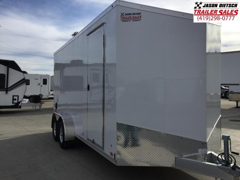 2022 ATC 7X16 ALUMINUM ENCLOSED CARGO TRAILER.. 2022 ATC 7X16 ALUMINUM ENCLOSED CARGO TRAILER..