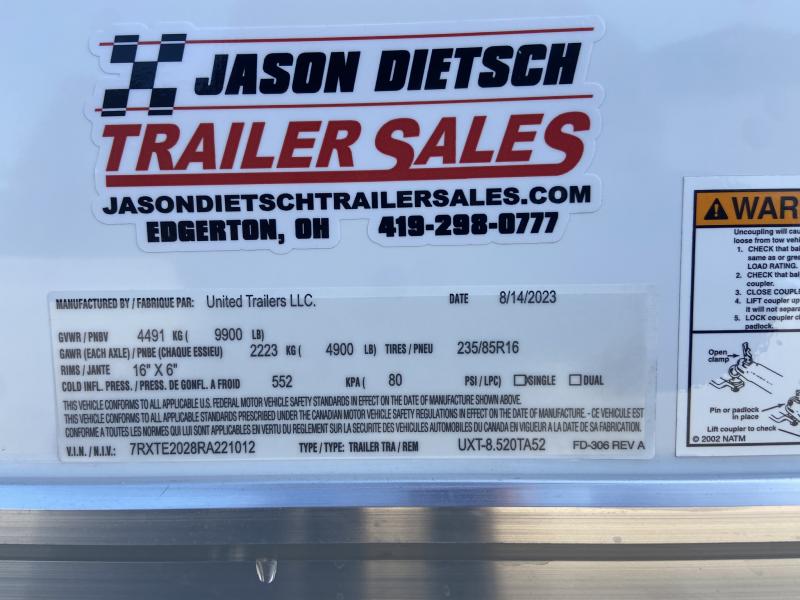 new Car Haulers / Racing Trailers United Trailers  for sale, in Edgerton, OH Thumbnail 9