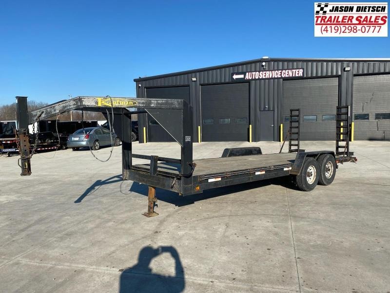 2004 Kaufman 8.5x20 14K Gooseneck Equipment Trailer 2004 Kaufman 8.5x20 14K Gooseneck Equipment Trailer