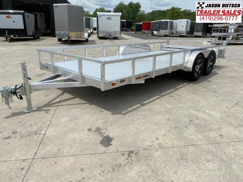2021 Sport Haven 7X18 Aluminum Utility Trailer 2021 Sport Haven 7X18 Aluminum Utility Trailer