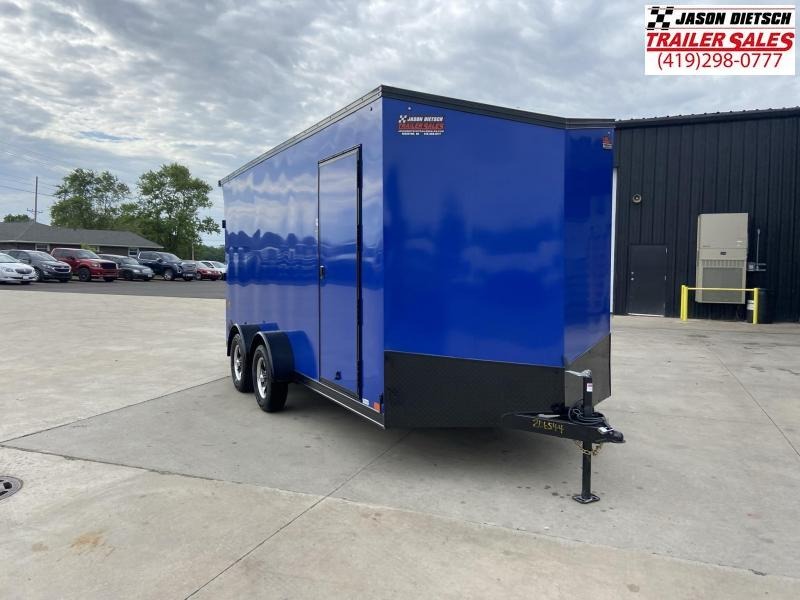 2022 United WJ 7X16 V-Nose Cargo Trailer 2022 United WJ 7X16 V-Nose Cargo Trailer