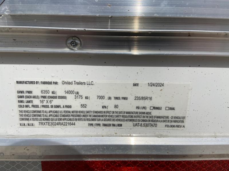 new Car Haulers / Racing Trailers United Trailers  for sale, in Edgerton, OH Thumbnail 11