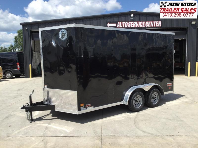 2022 Darkhorse DHW 7.5X14 Extra Height Wedge Nose Cargo Trailer 2022 Darkhorse DHW 7.5X14 Extra Height Wedge Nose Cargo Trailer