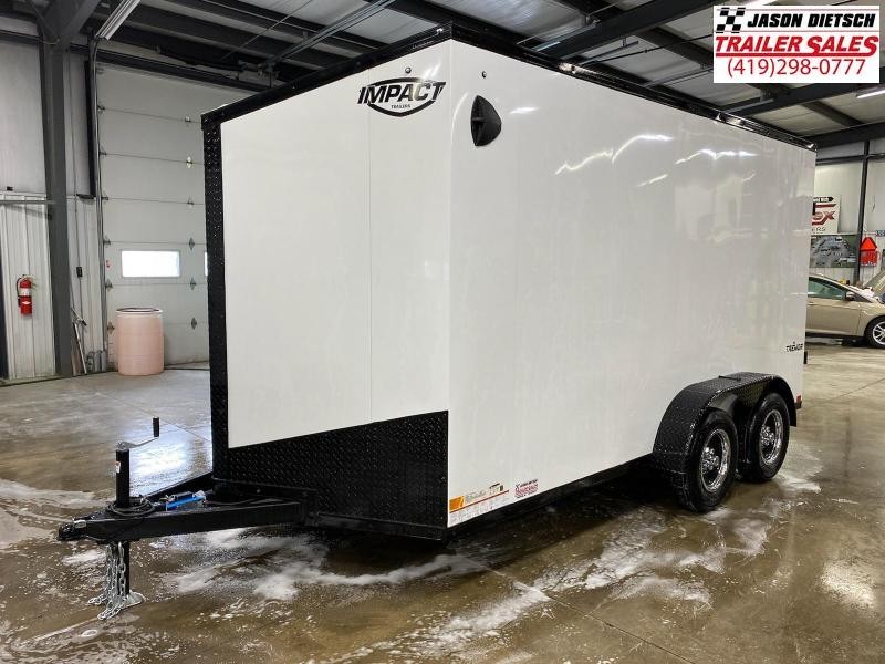 2022 Impact 7x14 Slant/VNose Cargo Trailer 2022 Impact 7x14 Slant/VNose Cargo Trailer