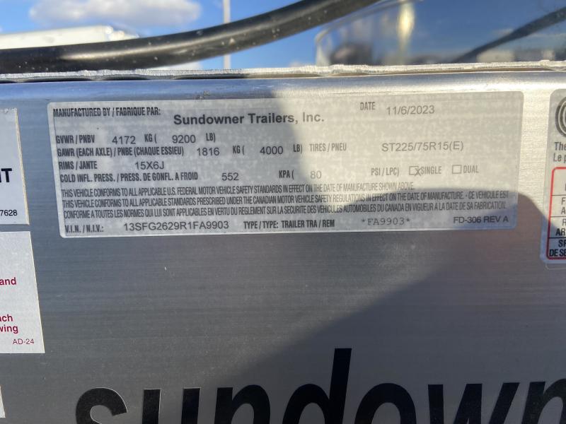 new Car Haulers / Racing Trailers Sundowner Trailers  for sale, in Edgerton, OH Thumbnail 9