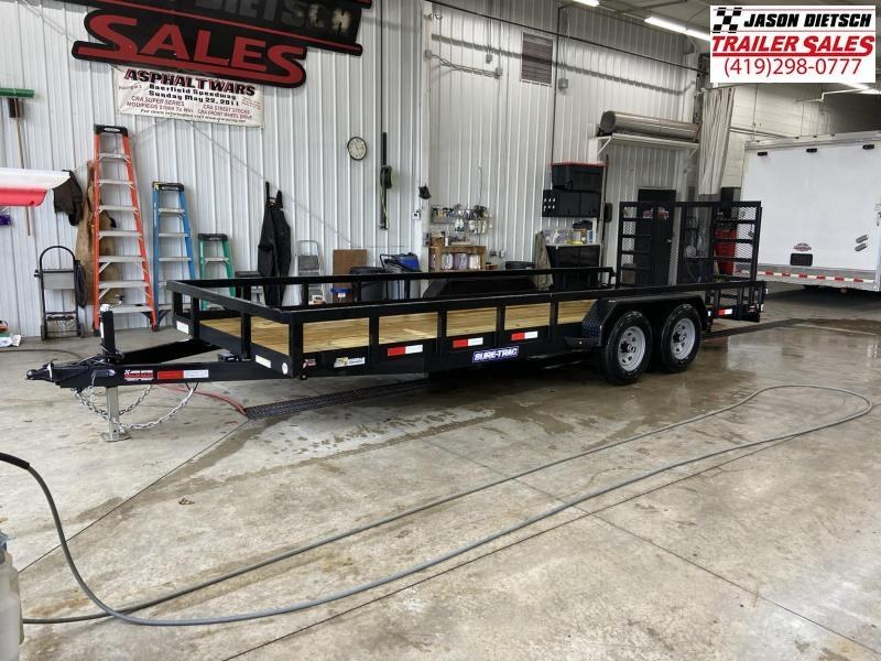 2022 Sure-Trac 7 x 20 Tube Top Utility Trailer 10K Tan 2022 Sure-Trac 7 x 20 Tube Top Utility Trailer 10K Tan