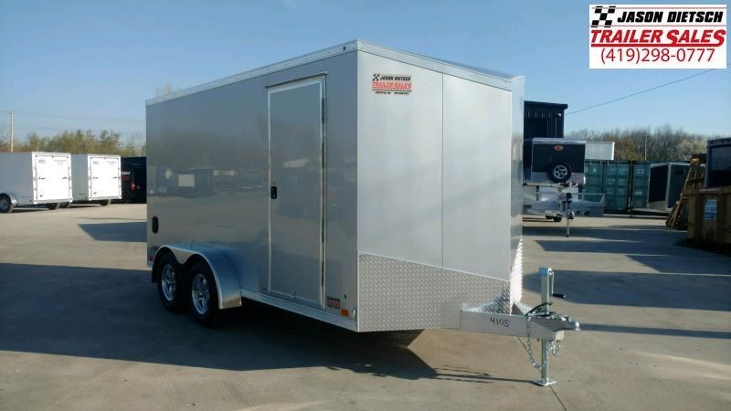 2022 ATC 7X14 ALUMINUM ENCLOSED CARGO TRAILER.. 2022 ATC 7X14 ALUMINUM ENCLOSED CARGO TRAILER..