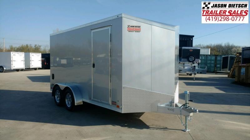2022 ATC 7X14 ALUMINUM ENCLOSED CARGO TRAILER.. 2022 ATC 7X14 ALUMINUM ENCLOSED CARGO TRAILER..