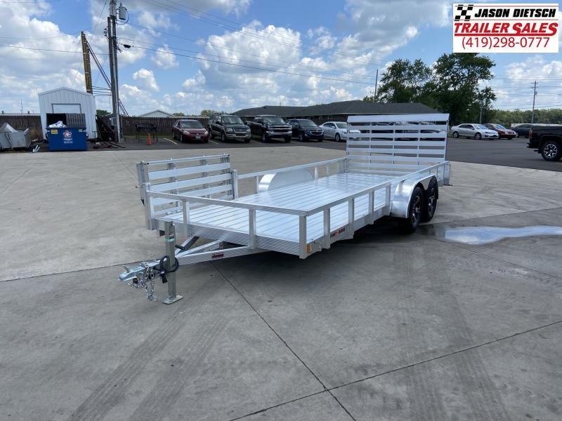Sport Haven 83X18 Aluminum Utility Trailer W/ Side Ramp Sport Haven 83X18 Aluminum Utility Trailer W/ Side Ramp