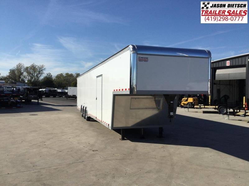 2022 United 8.5x44 Gooseneck Super Hauler Car/Race Trailer 12" Extra Height 2022 United 8.5x44 Gooseneck Super Hauler Car/Race Trailer 12" Extra Height