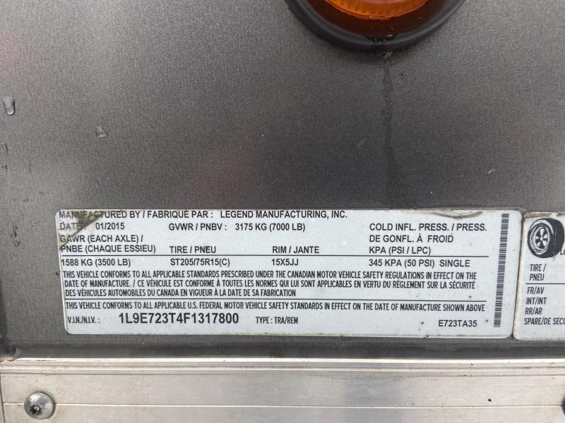 used Snowmobile Trailers Legend Trailers  for sale, in Edgerton, OH Thumbnail 11