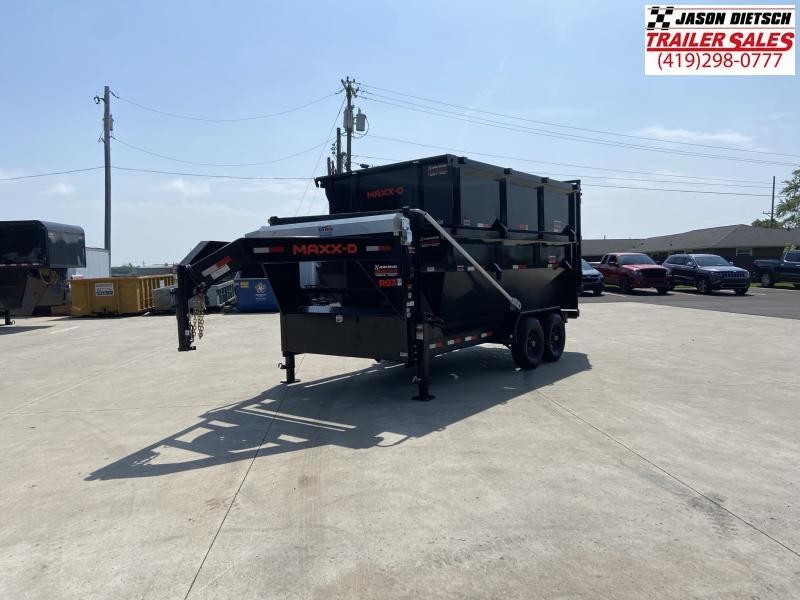 2022 MAXX-D 83X14 Gooseneck Roll Off Trailer 14K 2022 MAXX-D 83X14 Gooseneck Roll Off Trailer 14K