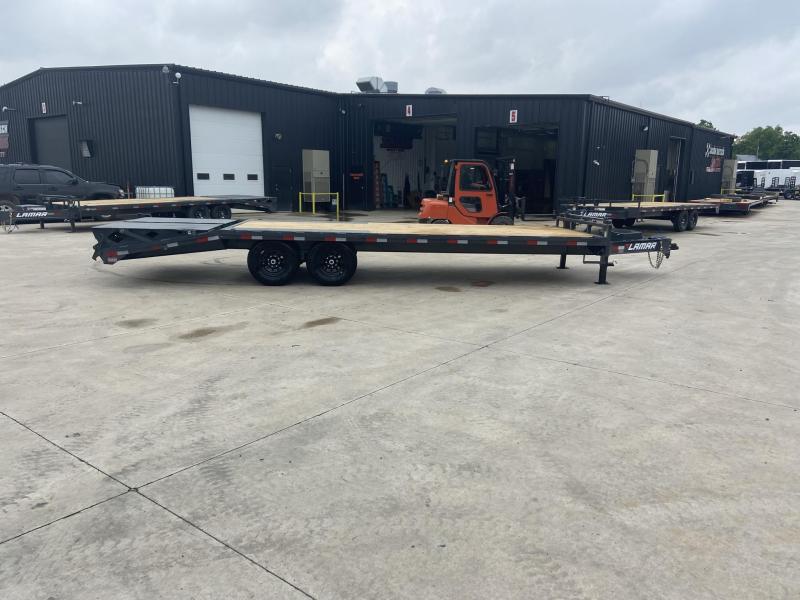 2022 Lamar 102X24 Deckover Equipment Trailer 14K