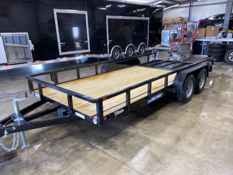2021 Sure-Trac 7 x 16 Tube Top Utility Trailer 7K Tand 2021 Sure-Trac 7 x 16 Tube Top Utility Trailer 7K Tand
