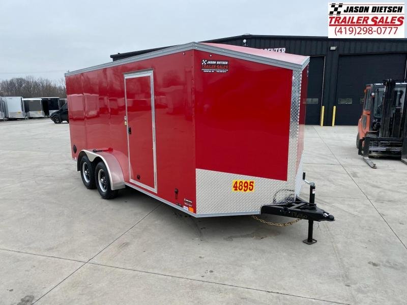 2021 United XLV 7X16 V-Nose Cargo Trailer 2021 United XLV 7X16 V-Nose Cargo Trailer