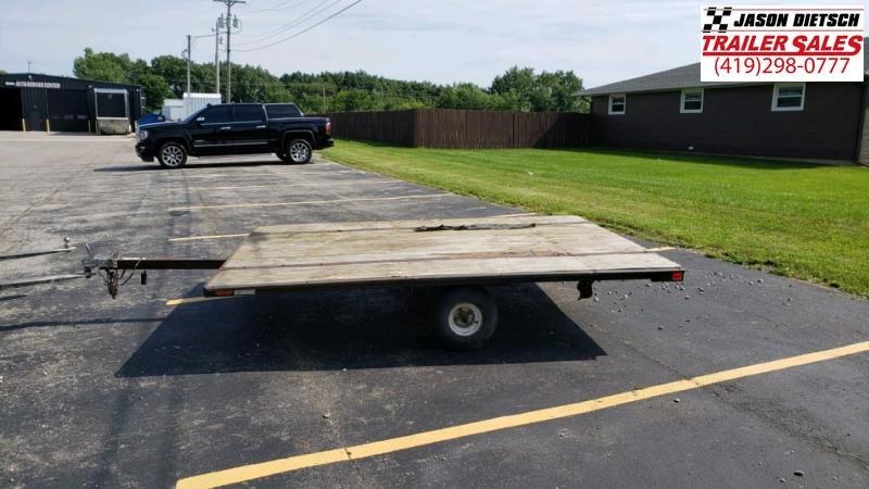 1994 7.5X10 LELAND TRAILERS TILT SNOWMOBILE TRAILER 1994 7.5X10 LELAND TRAILERS TILT SNOWMOBILE TRAILER