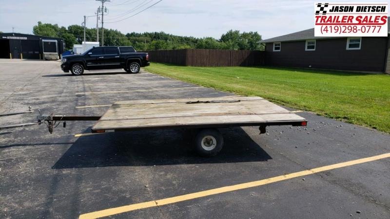 1994 7.5X10 LELAND TRAILERS TILT SNOWMOBILE TRAILER 1994 7.5X10 LELAND TRAILERS TILT SNOWMOBILE TRAILER