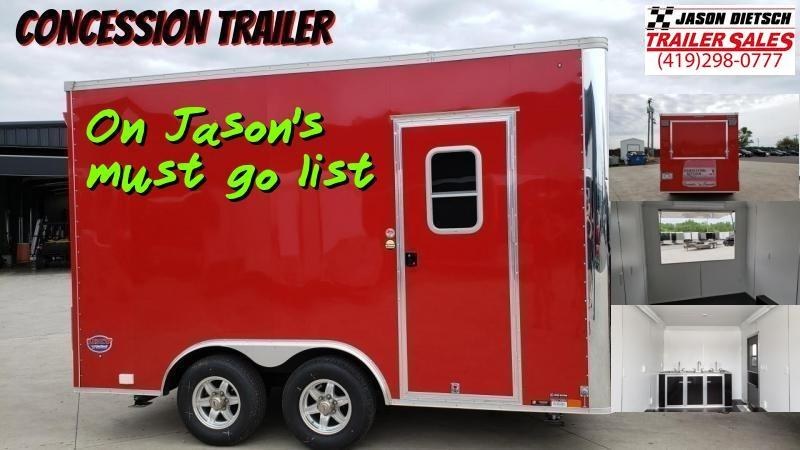 2020 United 8.5X14 Concession Trailer (USED) 2020 United 8.5X14 Concession Trailer (USED)