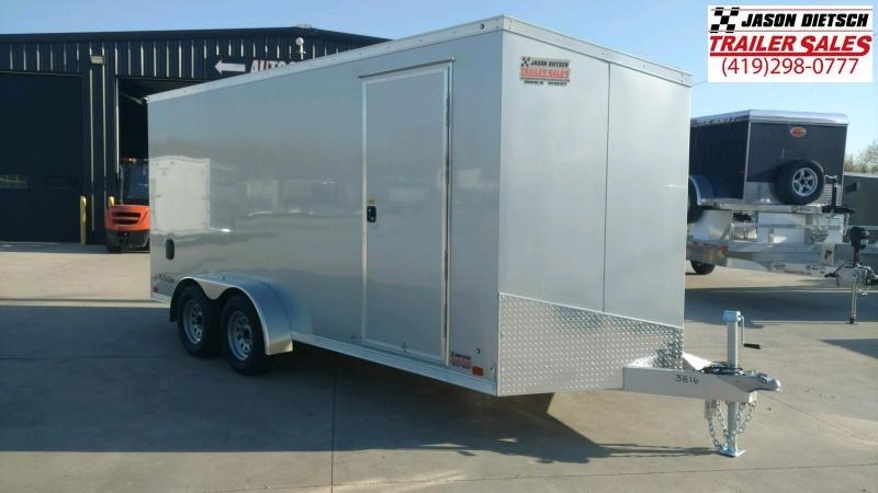 2022 ATC 7X16 ALUMINUM ENCLOSED CARGO TRAILER.. 2022 ATC 7X16 ALUMINUM ENCLOSED CARGO TRAILER..