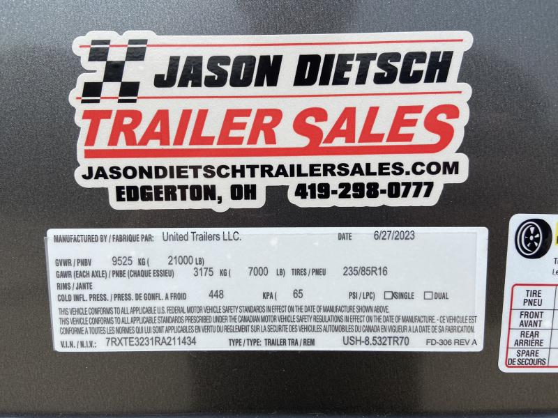 new Car Haulers / Racing Trailers United Trailers  for sale, in Edgerton, OH Thumbnail 10