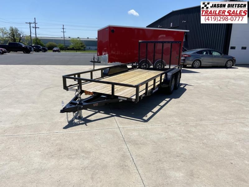 2022 Sure-Trac 7 x 16 Tube Top Utility Trailer 7K Tand 2022 Sure-Trac 7 x 16 Tube Top Utility Trailer 7K Tand