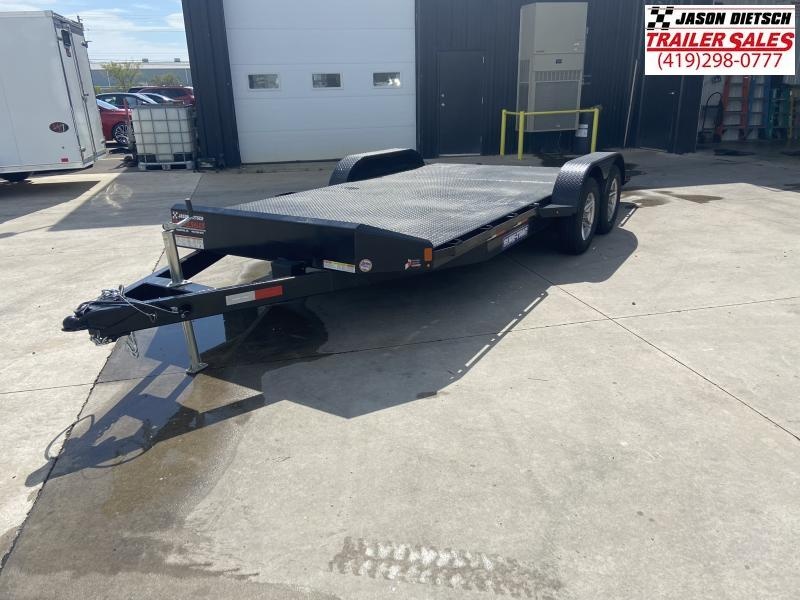 2021 Sure-Trac 7X18 Steel Deck Car Hauler Trailer 7K 2021 Sure-Trac 7X18 Steel Deck Car Hauler Trailer 7K