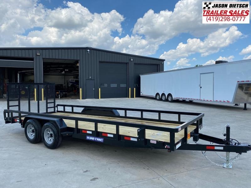 2021 Sure-Trac 7 X 20 Tube Top Utility 10K Tandem 2021 Sure-Trac 7 X 20 Tube Top Utility 10K Tandem