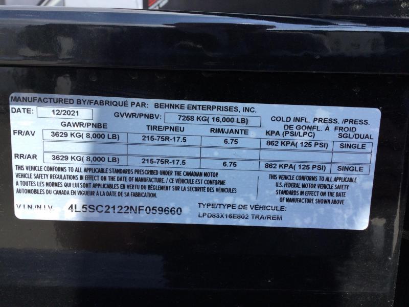 new Dump Trailers Behnke  for sale, in Edgerton, OH Thumbnail 6