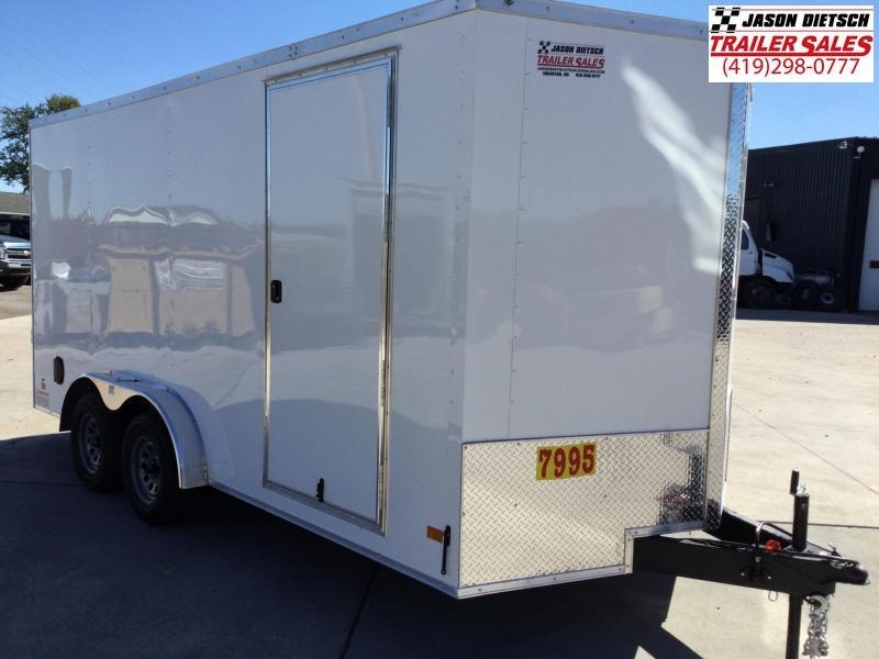 2022 Darkhorse DHW 7.5X16 Extra Height Wedge Nose Cargo Trailer 2022 Darkhorse DHW 7.5X16 Extra Height Wedge Nose Cargo Trailer