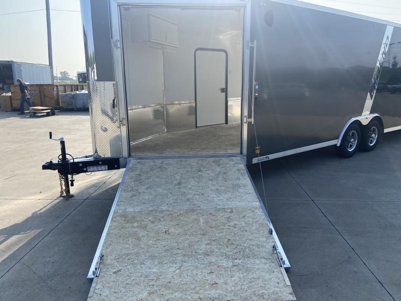 Legend Trailmaster 8.5x20+6ft V-Nose All Aluminum Extra Height Car