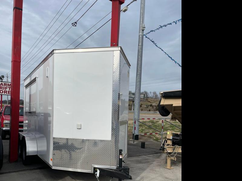 2022 Covered Wagon Trailers 6x12 7' concession Vending / Concession Trailer 2022 Covered Wagon Trailers 6x12 7' concession Vending / Concession Trailer