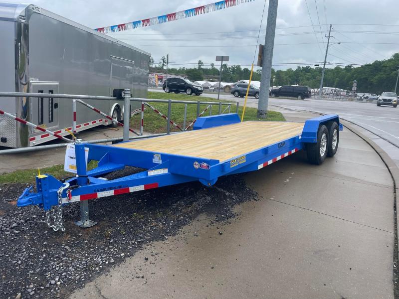 2022 Cam Superline P5CAM20CHS (5 Ton Car Hauler Trailer 20FT Steel Deck) Flatbed Trailer