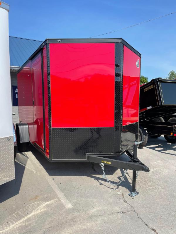 2022 Covered Wagon Trailers 7x12 Single Axle Cargo / Enclosed Trailer 2022 Covered Wagon Trailers 7x12 Single Axle Cargo / Enclosed Trailer
