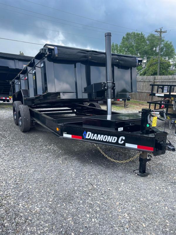 2021 Diamond C Trailers LPT 208 14" Dump Trailer 2021 Diamond C Trailers LPT 208 14" Dump Trailer