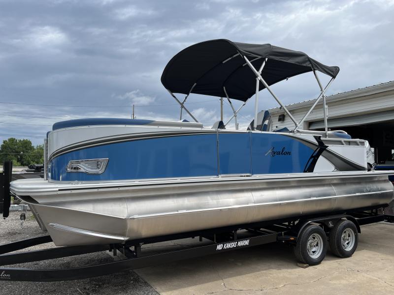 2023 Avalon 2385 LSZ Quad Lounger Tritoon Boats For Sale in Hutchinson KS Pontoons
