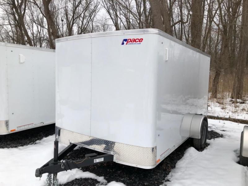 Pace Outback 7x12 Enclosed Cargo Trailer w/ Ramp Door, 7' Tall 9H8LKa