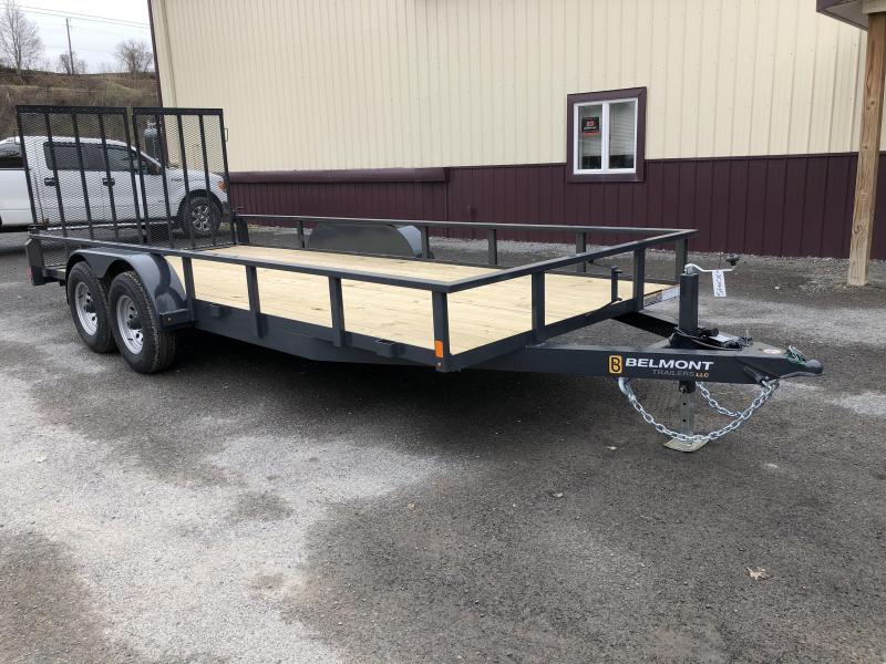 Belmont 7X20 Utility Trailer, 10K WuFNZY