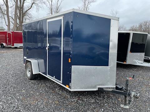 Used 2021 Pace American 6x12 Journey SE V Nose Cargo Trailer with Ramp Door Used 2021 Pace American 6x12 Journey SE V Nose Cargo Trailer with Ramp Door
