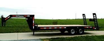 Hudson Bros. 23 ft. Deckover 7 Ton Gooseneck Hudson Bros. 23 ft. Deckover 7 Ton Gooseneck