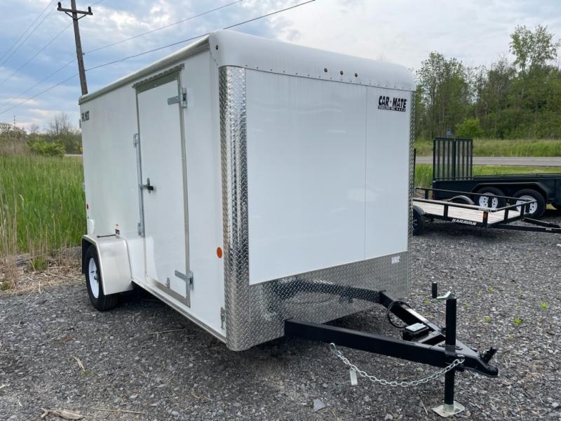 Car Mate Trailers Custom Cargo 6x12 Enclosed Trailer w/ Ramp Door